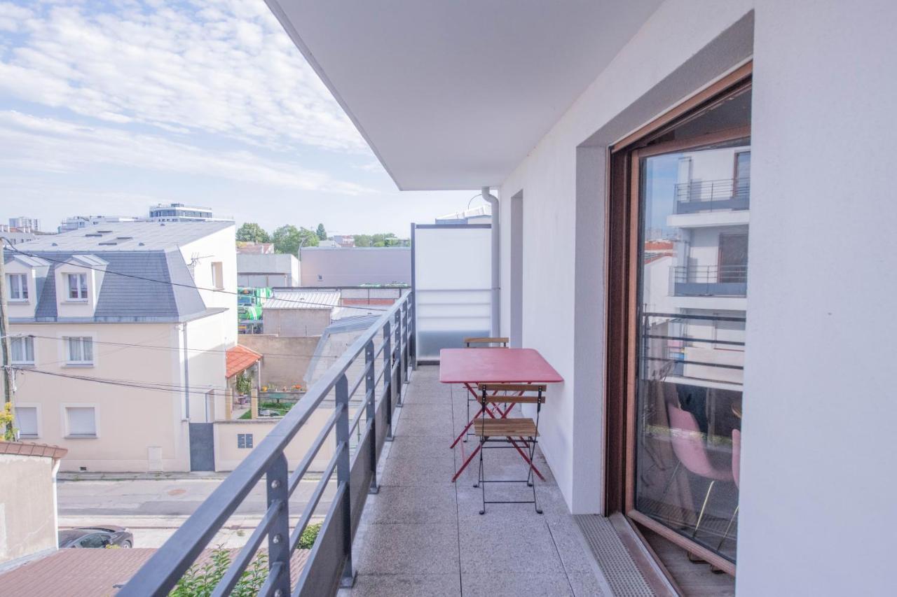 Machouart Le Duplex -Parking Gratuit Equipee Commodites- Daire Aubervilliers Dış mekan fotoğraf